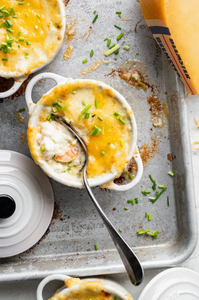 Visgratin met Beemster