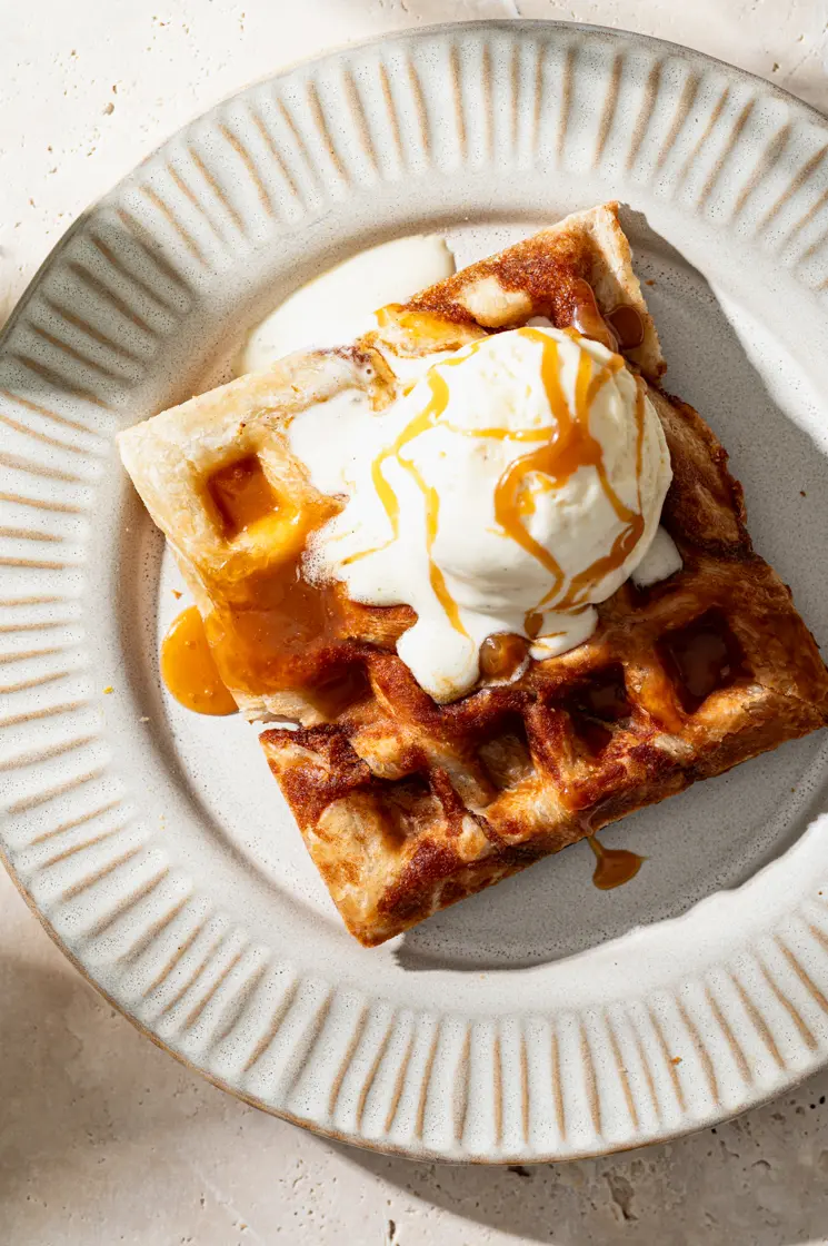 Kaneelbrood wafels