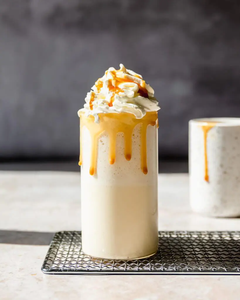 caramel cream frappuccino