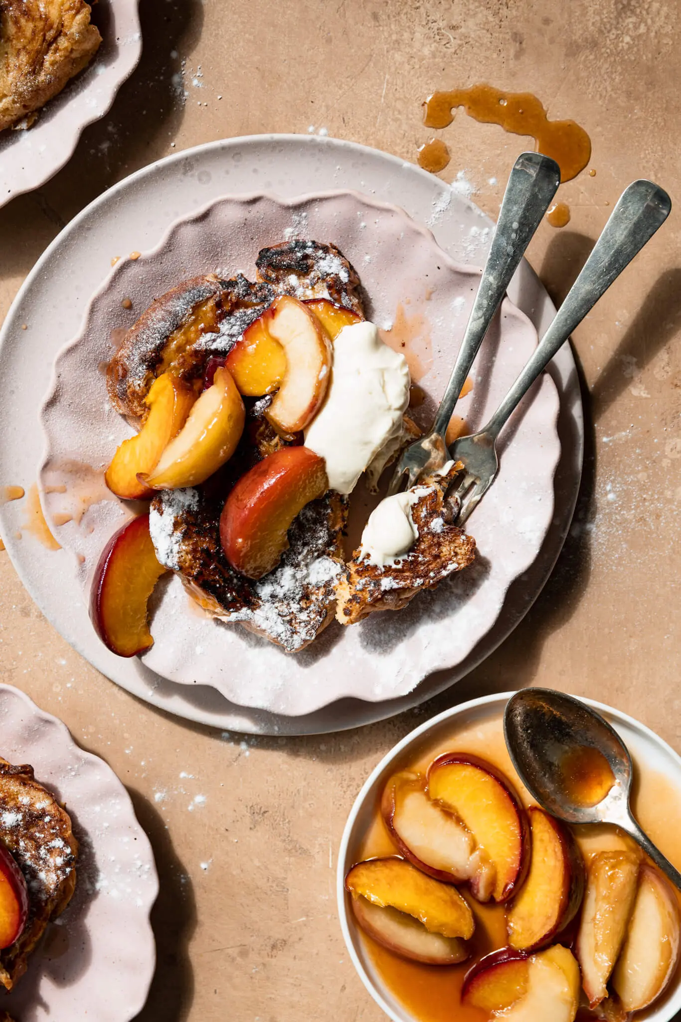 maple syrup wentelteefjes