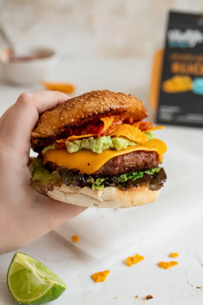 vegan tex mex burger