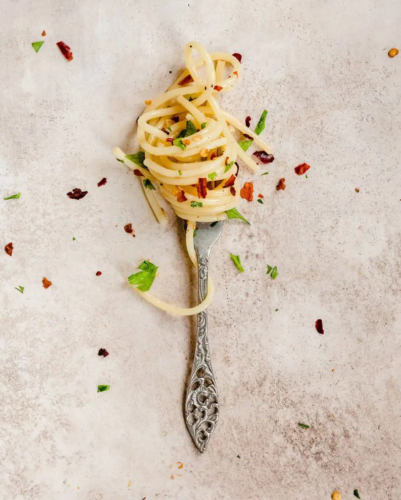 spaghetti aglio e olio