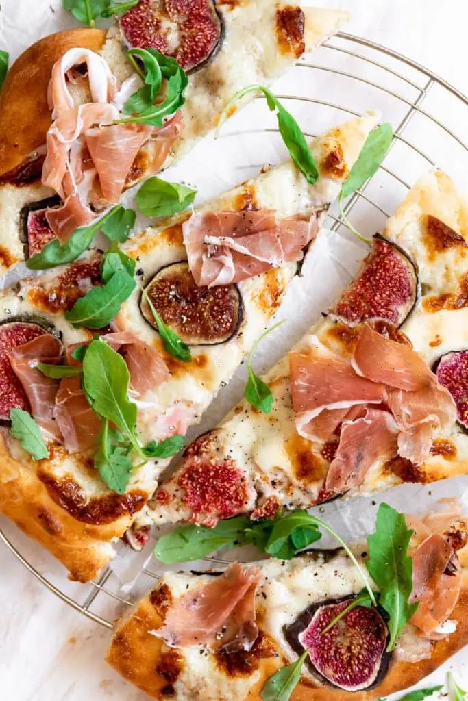 flatbread gorgonzola vijgen