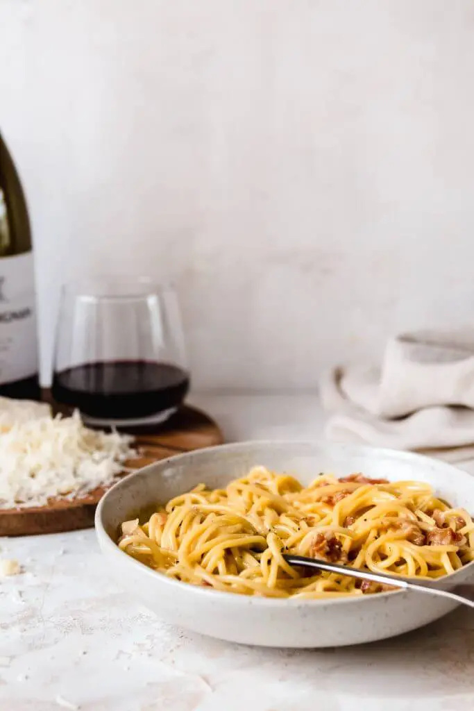 pasta carbonara