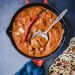 halloumi curry met naan