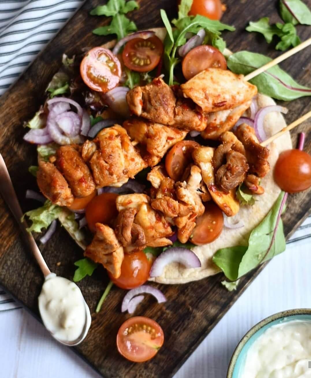 kipspiezen met aioli
