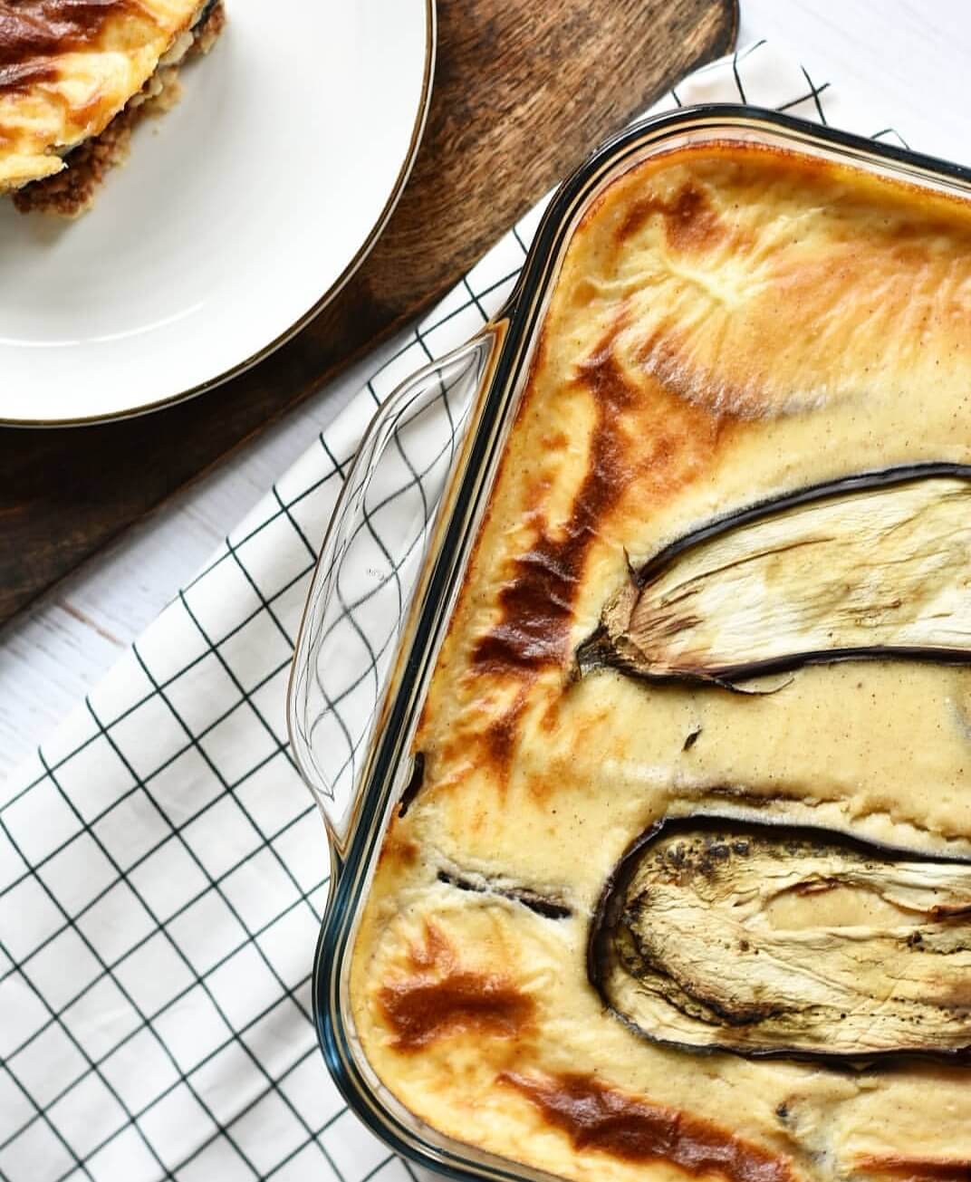 koolhydraatarme moussaka