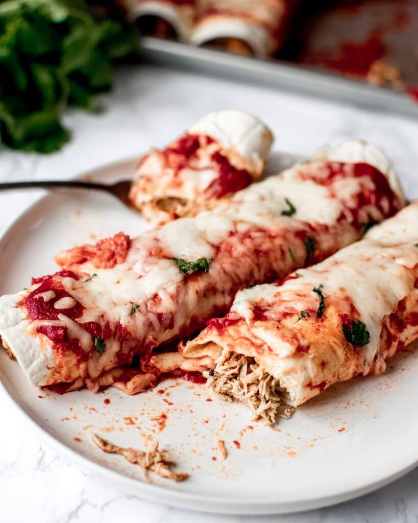 Enchilada met kip