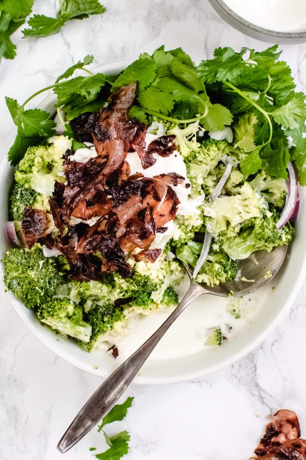 broccoli salade met bacon