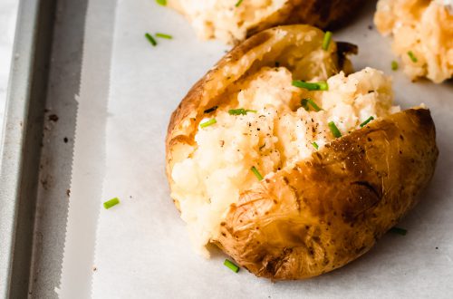 gepofte aardappel