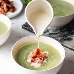 Courgette broccoli soep