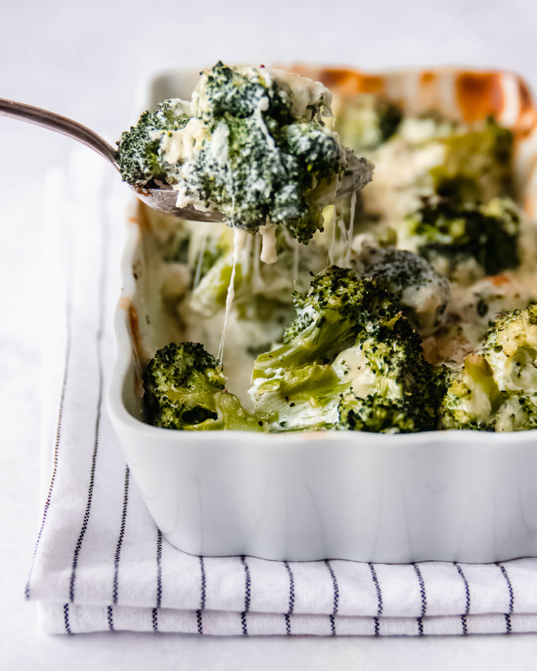 Broccoli gratin