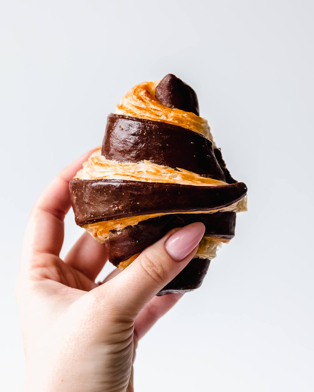 Croissants en chocolade broodjes (gerezen bladerdeeg)