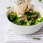 groene curry soep