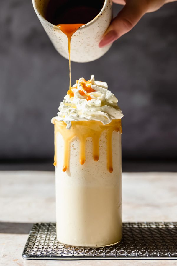 caramel cream frappuccino