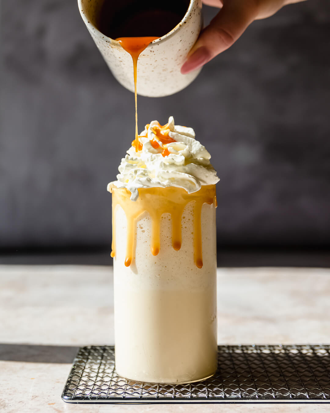 caramel cream frappuccino