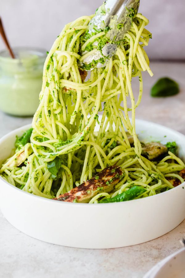green goddess spaghetti
