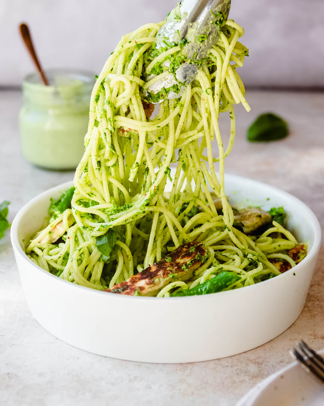 green goddess spaghetti