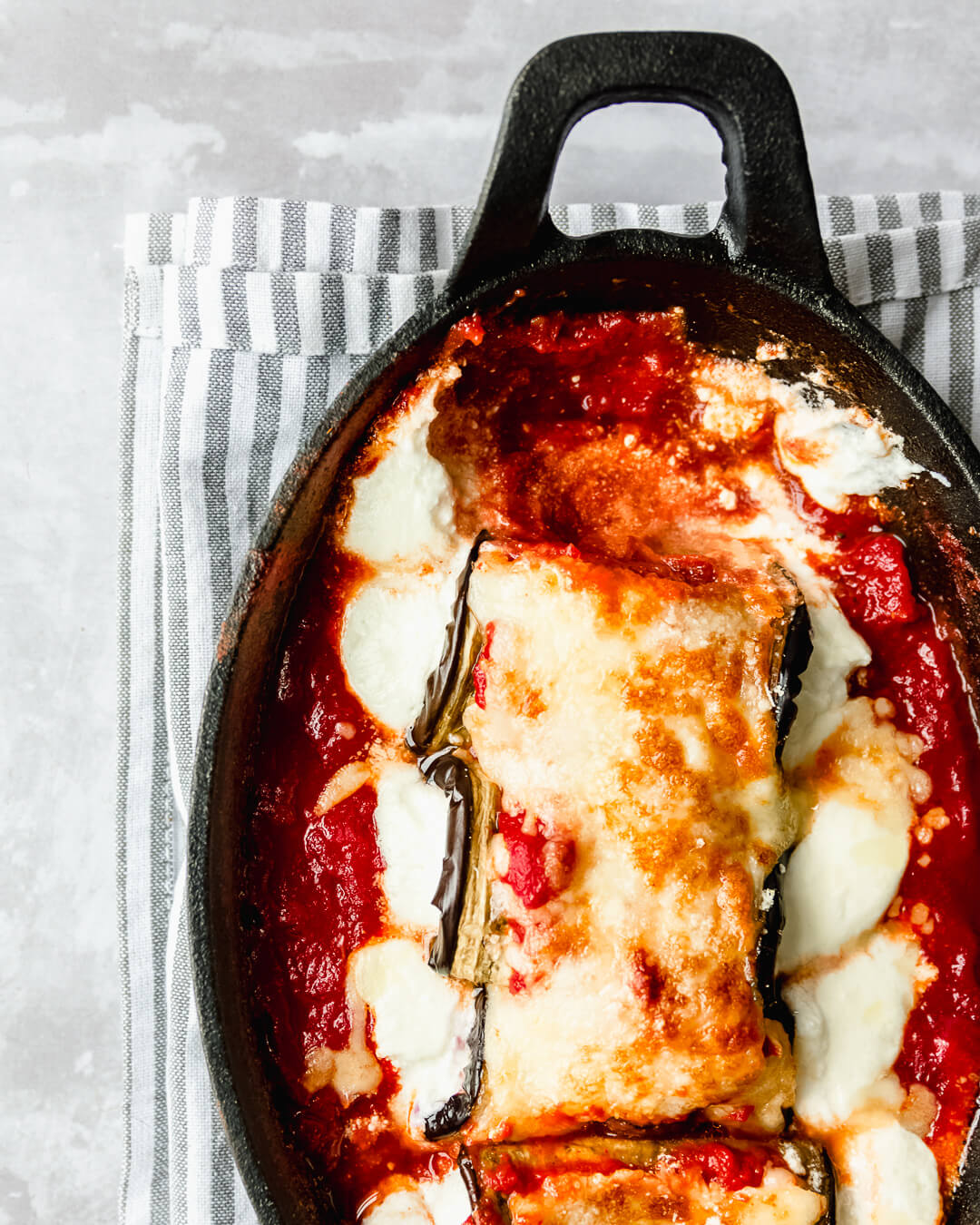 aubergine rolletjes met feta