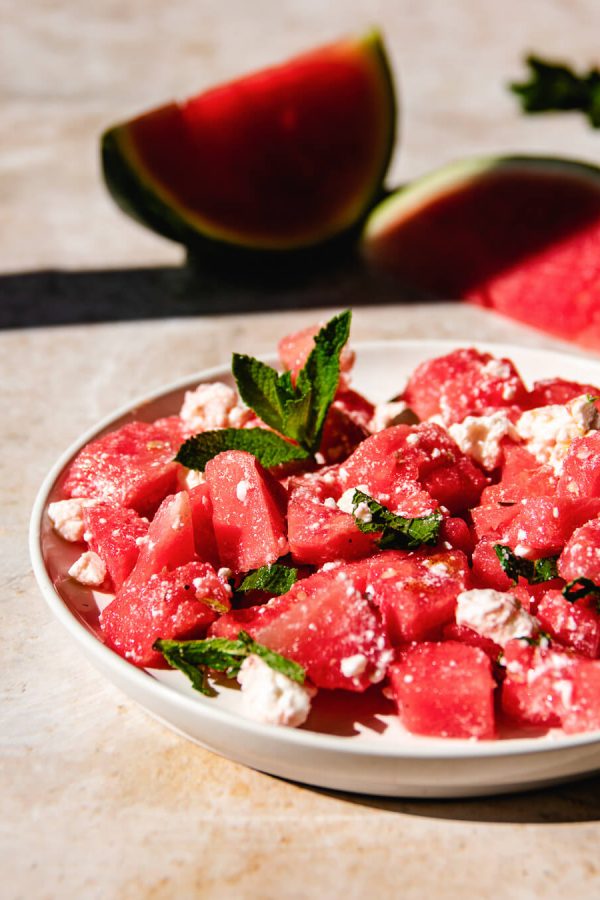 Watermeloen salade