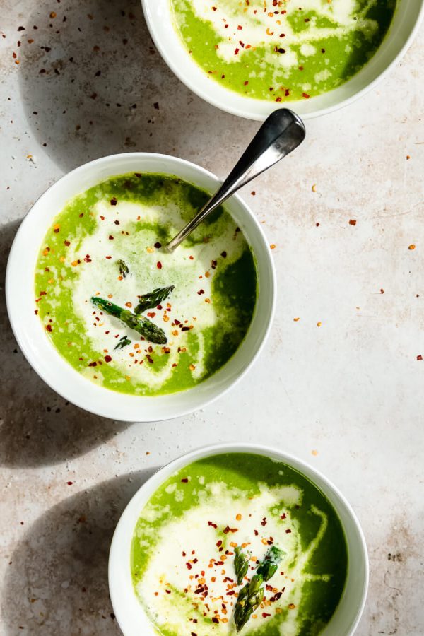 groene asperge soep