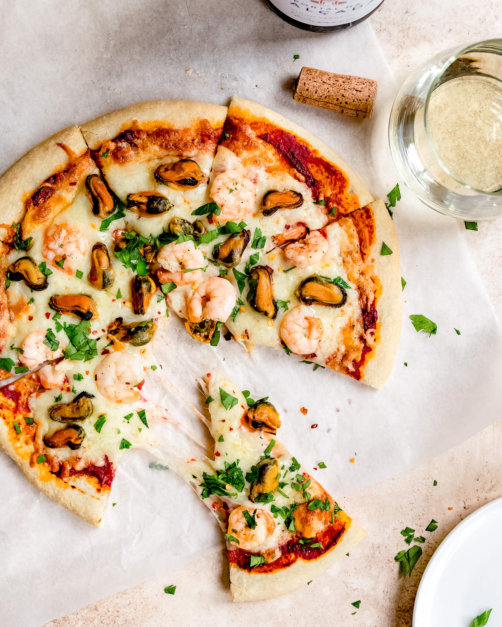 frutti di mare pizza