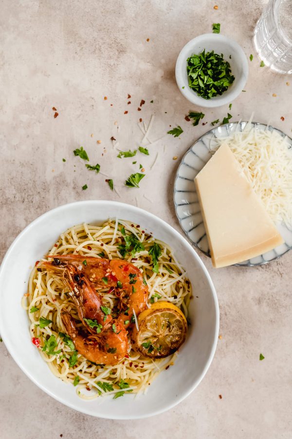 aglio e olio met gamba's