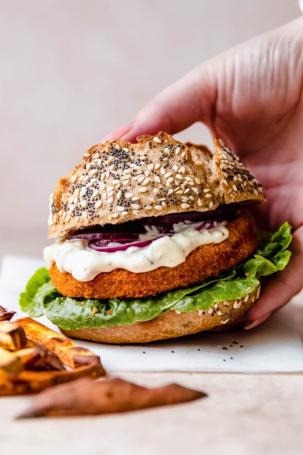 SoFish burger met remouladesaus