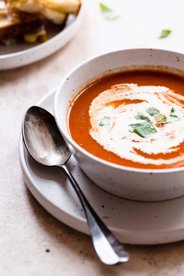 geroosterde tomaten soep
