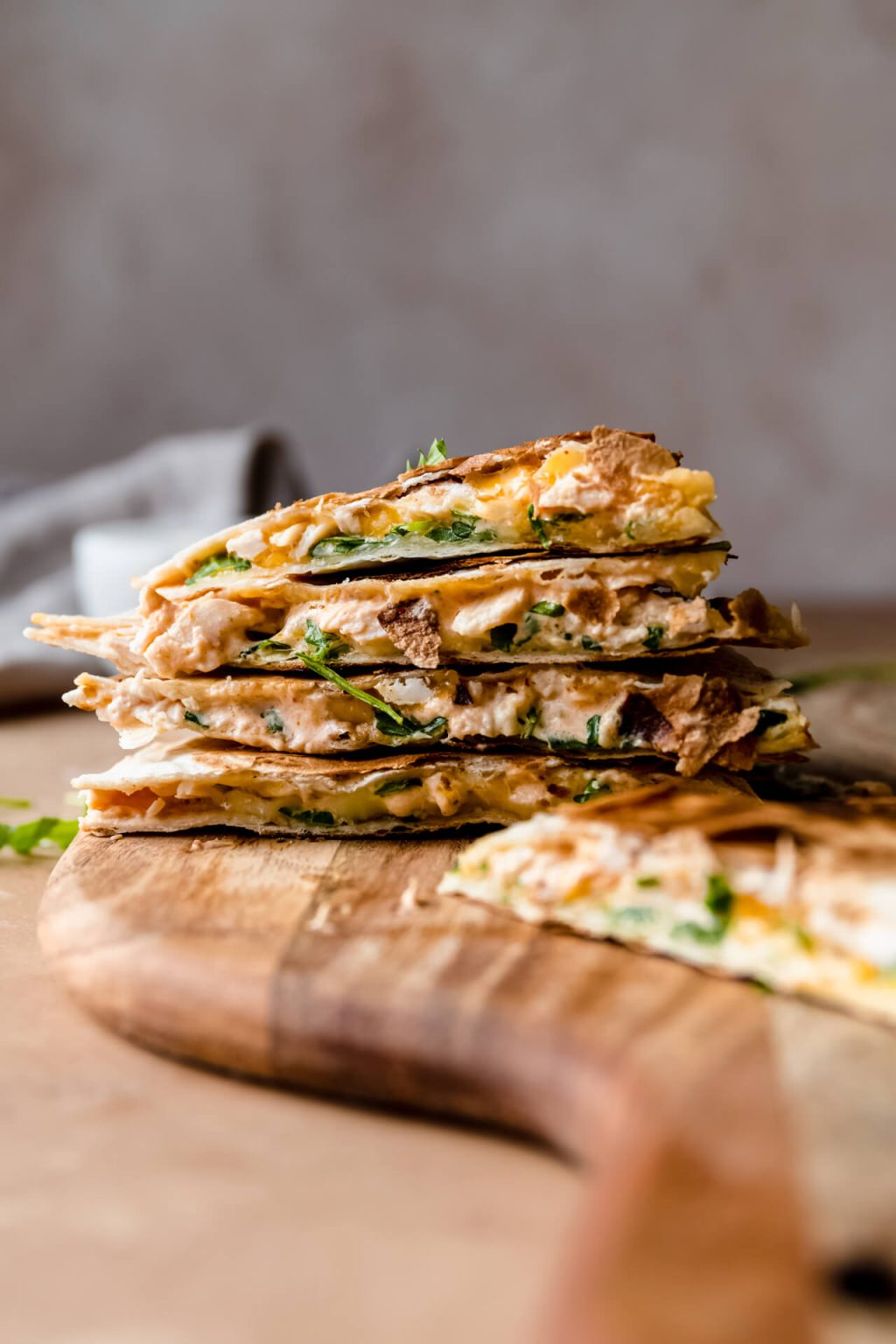 Quesadilla met pittige kip Food From ClaudNine
