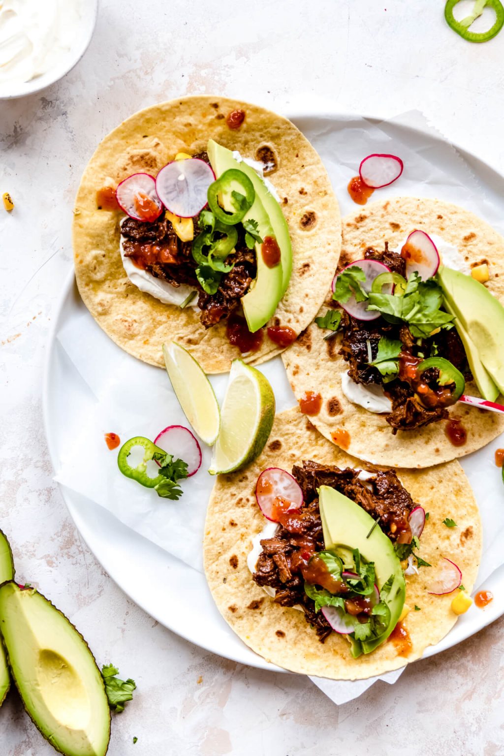 Pulled beef tacos Food From ClaudNine