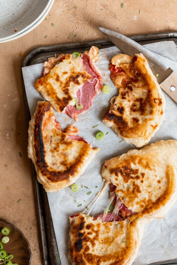 calzone flatbread