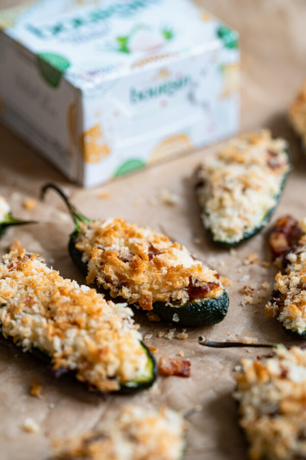 Jalapeño poppers met Boursin