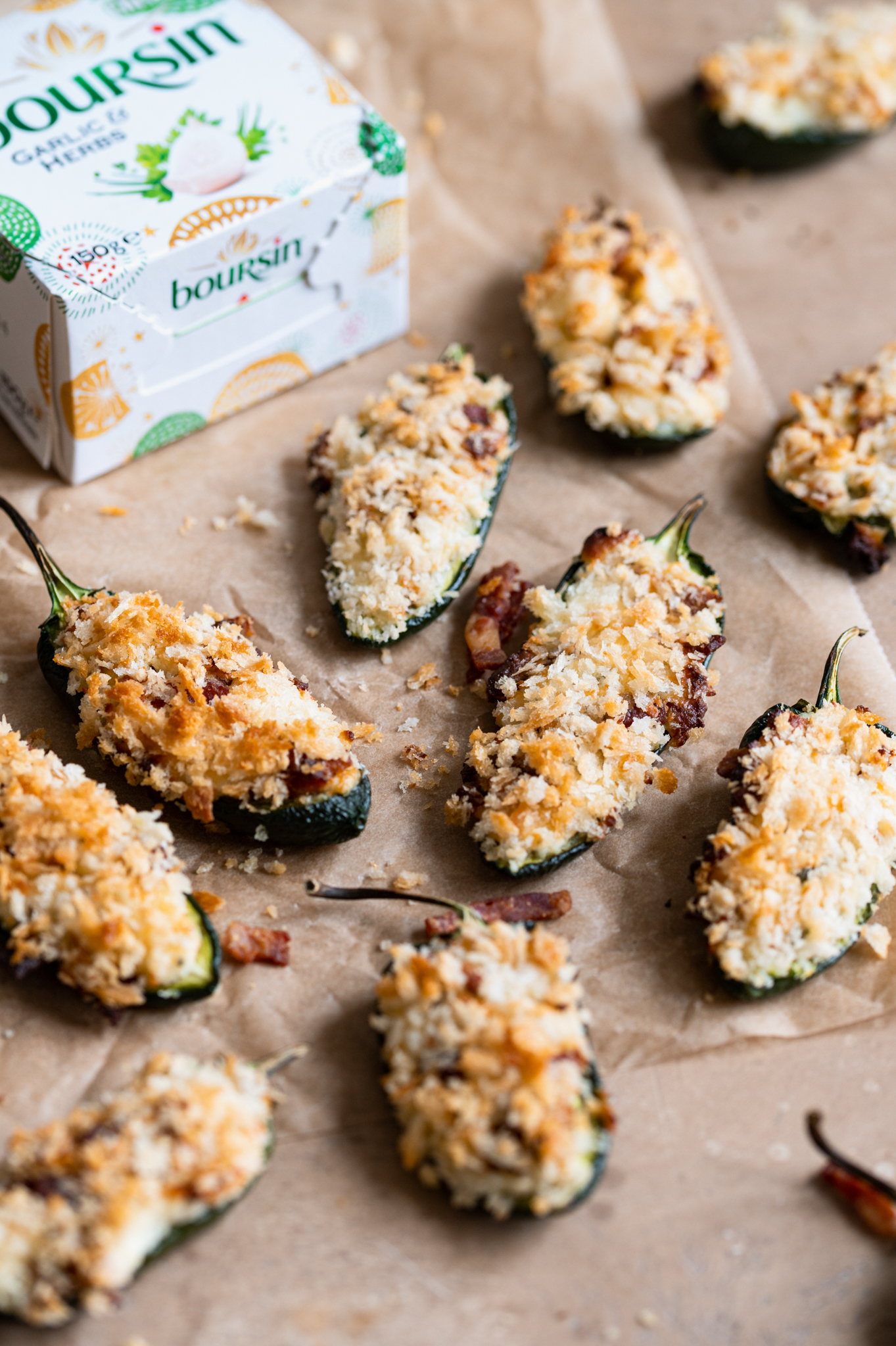 Jalapeño poppers met Boursin Food From ClaudNine