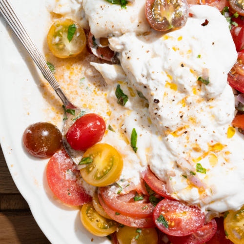 Tomatensalade met burrata