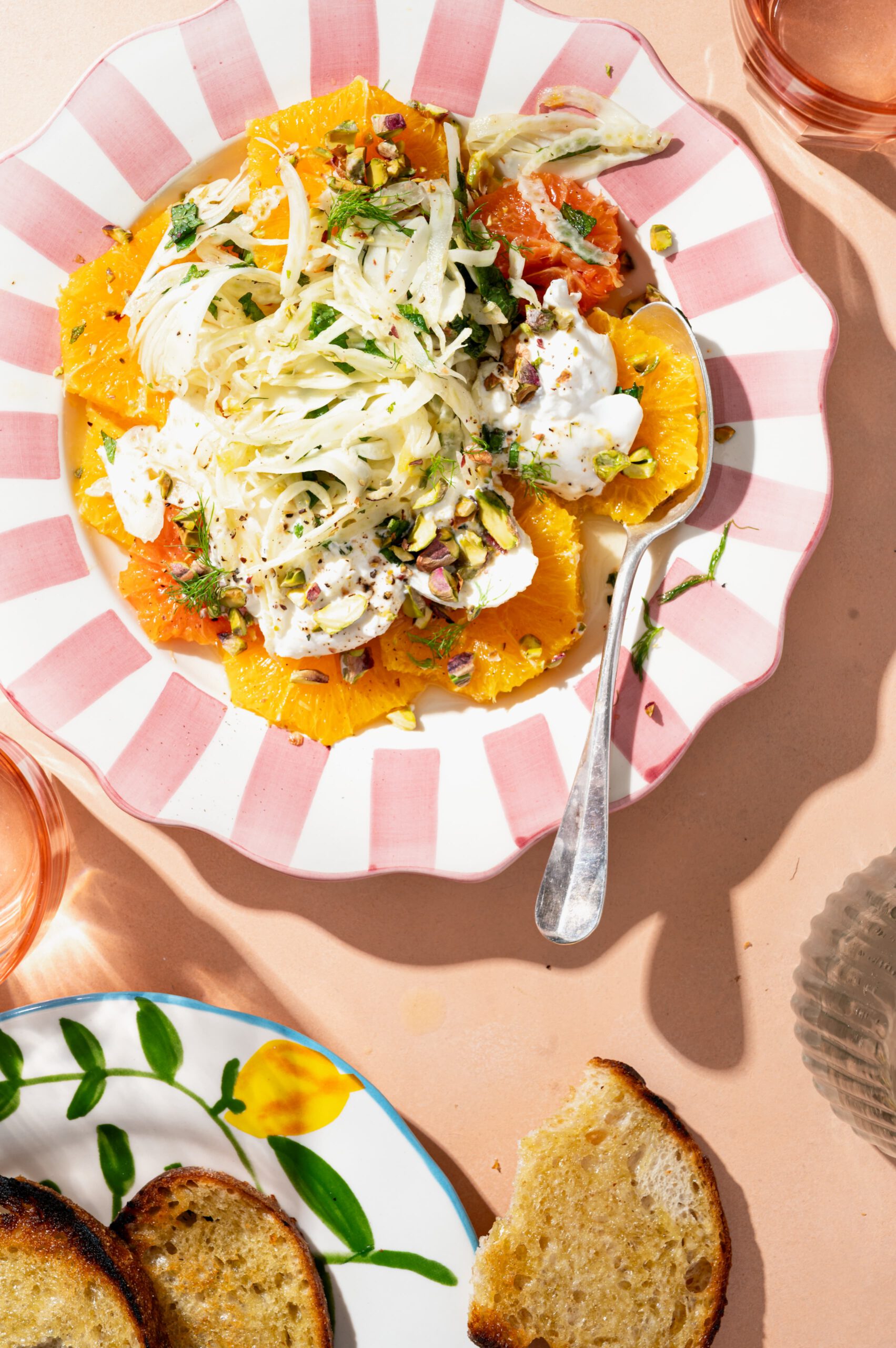 Citrussalade met burrata