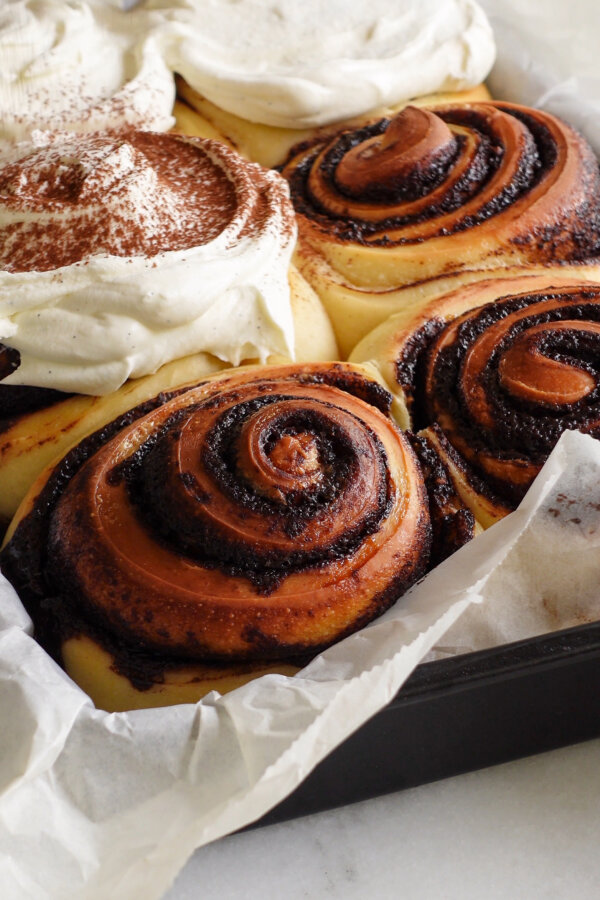 Tiramisu kaneelbroodjes