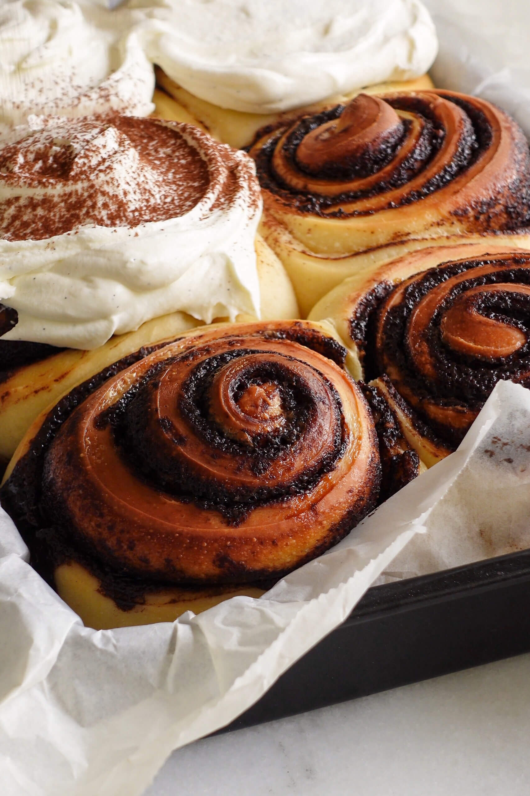 Tiramisu kaneelbroodjes