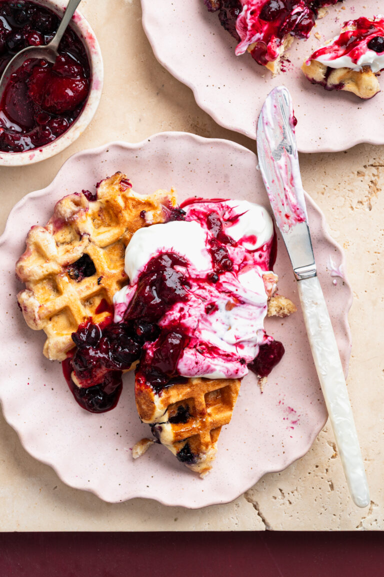 Luikse bosbes wafels