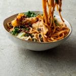 Gochujang dumpling noodles- Food from ClaudNine